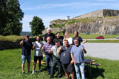 Inviterer til VM-fest på festningen