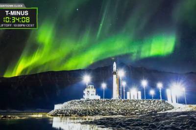 Det blir oppskyting i kveld