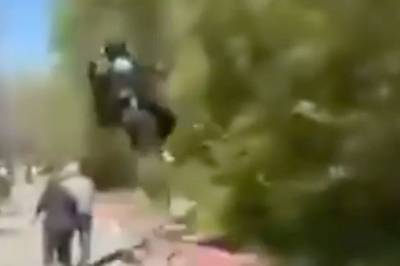 Paraglidere ut av kontroll