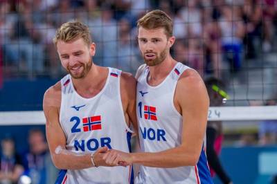 Skulderskade stopper den norske sandvolley-duoen