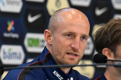Hangeland møter pressen