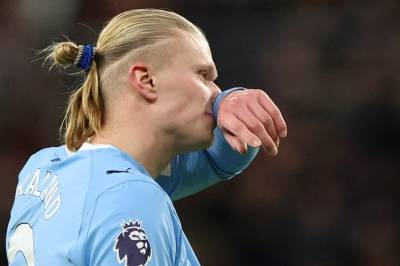 Haaland sløste med sjansene – City tapte terreng i tittelkampen