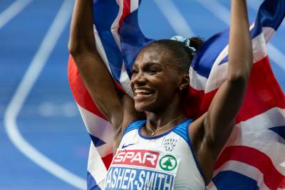 Dina Asher-Smith fra Storbritannia blir tidenes mest suksessrike idrettsutøver ved EM
