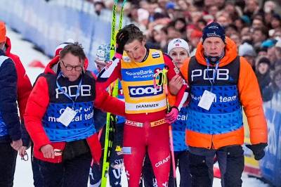 Klæbo har pådratt seg hjernerystelse