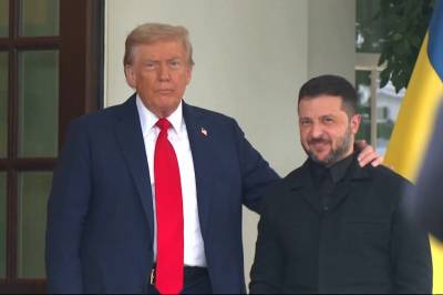 Trump ønsket Zelenskyj velkommen tilbake: – Vi elsker dem, vi elsker dem