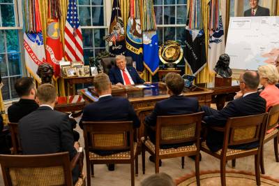 Kartet på kontoret til Trump forteller ukrainerne alt. Den mannen kan de ikke stole på. 