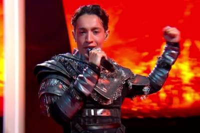 Norges Kyle Alessandro med «Lighter» i Eurovision-finalen
