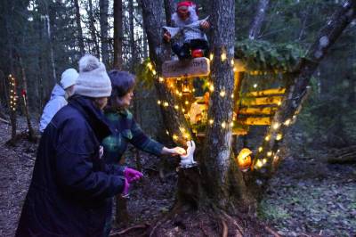 Norges fineste julesti? – Vi koser oss veldig når vi går og pynter