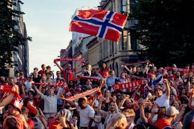 Slik var Norge da vi slo Brasil