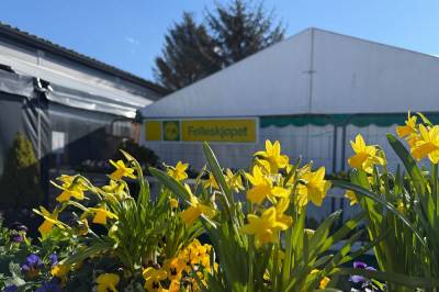 Lokal butikk meld til politiet