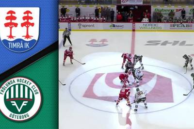 Se høydepunktene fra Timrå - Frölunda
