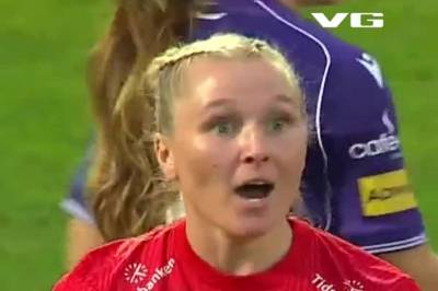 Rødt kort: Karoline Haugland, Brann (W)
