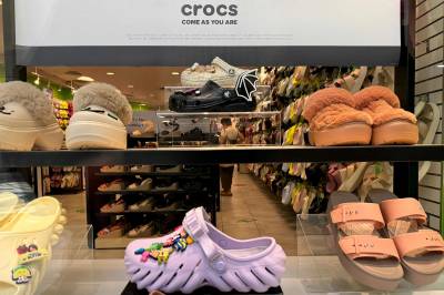 Crocs-aksjen stiger kraftig