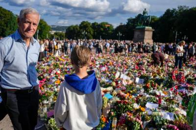Hjemkomsten på Slottsplassen