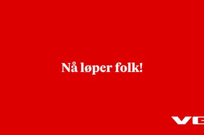 Nå løper folk!