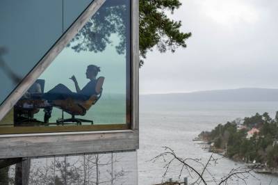 Utsikten avgjorde alt for «Tvillinghuset»: – Det er de beste 50 kvadratmeterne jeg vet om