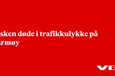 Frigir navn etter trafikkulykke på Karmøy