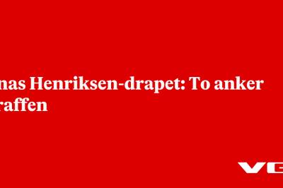 Jonas Henriksen-drapet: To anker straffen