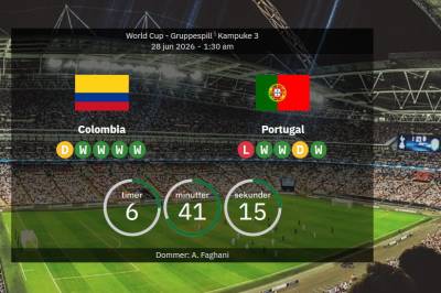 Colombia mot Portugal: VM 2026 – lagoppstillinger, statistikk og spådom