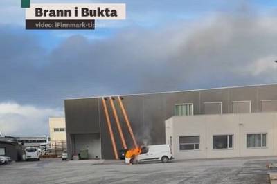 Bilbrann i Bukta