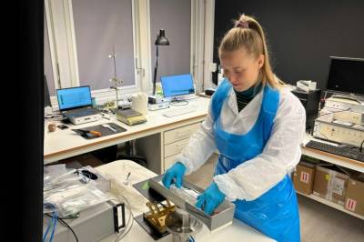 Dette lyset leser kvaliteten på råstoff av fisk