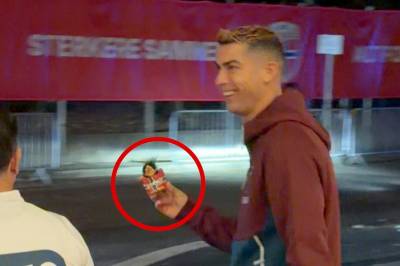 Se hva Ronaldo tok med seg fra Ullevaal