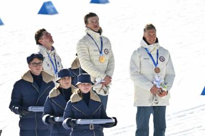 Martin Løwstrøm Nyenget OL-debuterer som 33-åring - vant bronse.
