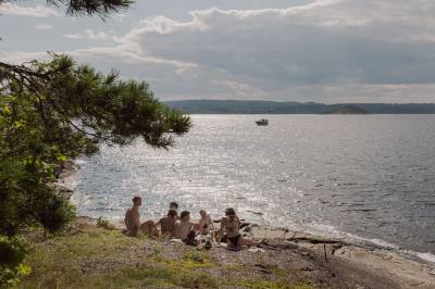 Fingrene av strandsonen!