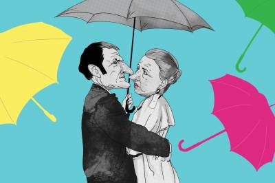 Madame, del min parapluie!