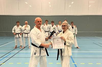 59-åring tok ny grad i sort belte