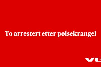 To arrestert etter pølsekrangel