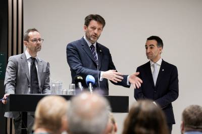 Pressekonferanse om bydelsreformen i Oslo