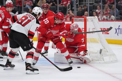 Både mål og assist fra Brandsegg-Nygård da Red Wings tapte på overtid