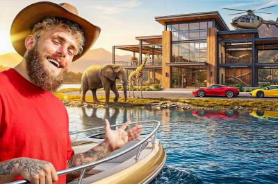 Jake Paul har forvandlet Mike Tyson-pengene sine til en ranch til 40 millioner dollar med flystripe og F1-bane