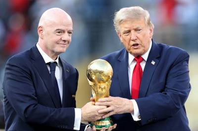 Hevder Trump vil at Infantino skal få toppjobb