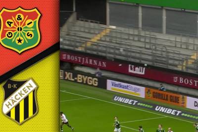 Se høydepunktene fra GAIS - BK Hacken