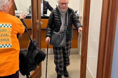 – Jeg dør nok før sykehuset står ferdig. Men da dør jeg med god samvittighet.