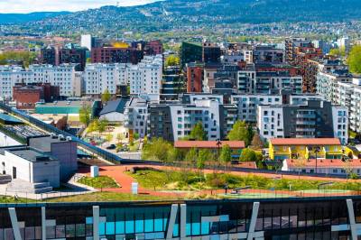 Boligprisene i Norge falt 0,7 prosent i september