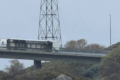 Uværet herjer: - Farlig