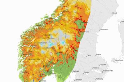 Påskesnøen renner bort: – Ikke veldig lovende bilde