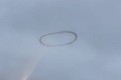 Så dette på himmelen: — Veldig merkelig