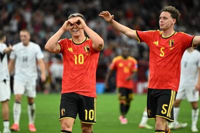 Belgia gruppevinner etter målfest