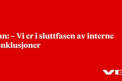 Iran: – Vi er i sluttfasen av interne konklusjoner