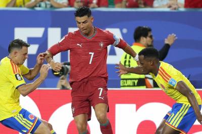 Colombia vant gruppa – Ronaldo får knallhard motstand