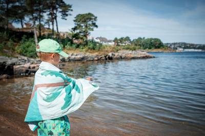 – De stenger veien når jeg skal bade