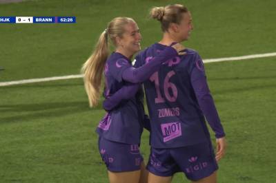 Drømmebytte: Scorer med sitt første touch