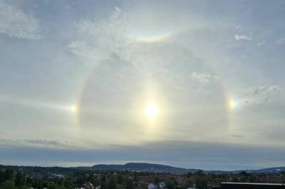 Synet fikk meteorologen til å stoppe opp