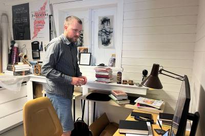 Tildelt statens kunstnerstipend