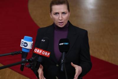 Danmarks statsminister Mette Frederiksen besøker Grønland