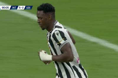 Idrissa Gueye setter 3-5 mot Inter